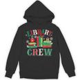 Library Crew Book Lovers Reader Teacher Librarian Christmas Unisex Hoodie