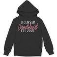 Licensed Cosmetologist Graduation 2025 Cosmetology School Unisex Hoodie