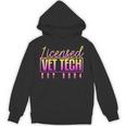 Licensed Vet Tech Veterinary Technician Graduation 2024 Unisex Hoodie