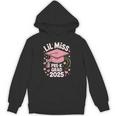 Little Miss Pre-K Grad 2025 Preschool Graduation Girls Kids Unisex Hoodie