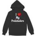 I Love My PreSchool Students Teachers Educators Graduation Unisex Hoodie