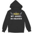 In Loving Memory Of My Dad My Angel In Heaven Angel In Heave Unisex Hoodie