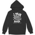 Lung Cancer Awareness I Wear In Memory Of My Dad Unisex Hoodie