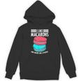 Macaroons Dessert Antisocial Introvert Pastries Food Lover Unisex Hoodie
