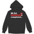 Master Of Education Completed Teacher Master Graduation For Men Women Unisex Hoodie