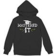 Mastered It Masters Graduation Cool Distressed Unisex Hoodie