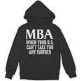 MBA For Men Women Master Degree Graduation Day Unisex Hoodie