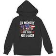 Memorial Day Memory Of Our Heroes Fallen Patriotic Veteran Unisex Hoodie