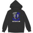 In Memory Of Sister In Law Colon Cancer Awareness Shirts Unisex Hoodie In Memory Of Sister In Law Colon Cancer Awareness Shirts Unisex Hoodie