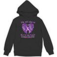 In Memory Of My Sister Overdose Awareness Angel Wing Unisex Hoodie
