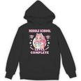 Middle School Level Complete Gaming Graduation Anime Girl Unisex Hoodie