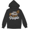 I Like Music More Than People Fan Introvert Unisex Hoodie