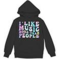 I Like Music More Than People Introvert Musician Retro Unisex Hoodie I Like Music More Than People Introvert Musician Retro Unisex Hoodie