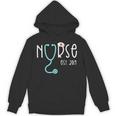 New Nurse Est 2019Shirt Graduation RN Women Unisex Hoodie