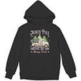 North Pole Tree Farm Merry Christmas Holiday Scene Nostalgia Unisex Hoodie North Pole Tree Farm Merry Christmas Holiday Scene Nostalgia Unisex Hoodie