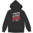 Nurse Graduation I Survived My Girlfriends Nursing Degree Unisex Hoodie