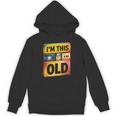 Im This Old Retro 80s 90s VHS Cassette Floppy Disk Nostalgia Unisex Hoodie