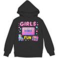 Old School Memory Girls Just Wanna Have Fun Artwork Unisex Hoodie