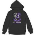 Overdose Awareness Shirt In Memory Of Nephew Purple Ribbon Unisex Hoodie Overdose Awareness Shirt In Memory Of Nephew Purple Ribbon Unisex Hoodie