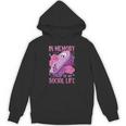 Pastel Goth In Memory Of My Social Life Coffin & Pink Roses Unisex Hoodie