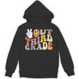 Peace Out Third 3rd Grade Graduation Graduate Class Of 2025 Unisex Hoodie