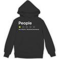 People One Star Not A Big FanWould Not Recommend Introverts Unisex Hoodie People One Star Not A Big FanWould Not Recommend Introverts Unisex Hoodie