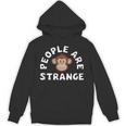 People Are Strange Monkey Introvert People Hater Unisex Hoodie