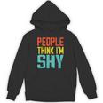 People Think I'm Shy I Introvert Unisex Hoodie People Think I'm Shy I Introvert Unisex Hoodie