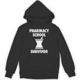 Pharmacy School Survivor PharmD Graduation T-Shirt Unisex Hoodie