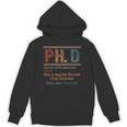 PHD Definition Doctor Of Philosophy Degree Graduation Unisex Hoodie