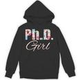 PhD Girl Doctorate Degree Graduation Women Her Psychology Unisex Hoodie