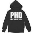PHD Pretty Huge Debt Doctoral Degree PHD Graduation Unisex Hoodie
