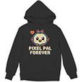 Pixel Art Pet Y2K Retro Vintage Digital Nostalgia Y2K Tech Unisex Hoodie