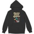 Please Chew Quieter Introvert Duck Lover Unisex Hoodie