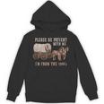 PLEASE BE PATIENT WITH ME I'M FROM THE 1900s Clever Unisex Hoodie