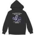 Please Be Patient I'm From The 1900s Retro Raccoon Saying Unisex Hoodie
