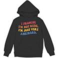 I Promise I'm Not Rude I'm Just Very Awkward Introvert Unisex Hoodie I Promise I'm Not Rude I'm Just Very Awkward Introvert Unisex Hoodie
