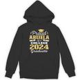 Proud Abuela Of 2024 College Graduate Family 24 Graduation Unisex Hoodie