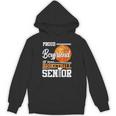 Proud Boyfriend Of A 2025 Senior Graduation Basketball Unisex Hoodie