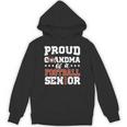 Proud Grandma Of a Football Senior 2026 Graduation Unisex Hoodie