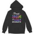 Proud Mom Of a 2022 Graduate Matching Tie Dye Graduation Unisex Hoodie