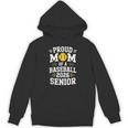 Proud Mom Of Baseball Senior 2026 Graduation Unisex Hoodie