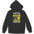 Proud Mom Of a Softball Senior Class Of 2025 Graduation Unisex Hoodie