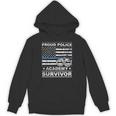 Proud Police Academy Survivor Graduation Unisex Hoodie