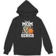 Proud Senior Mom Class Of 2026 Basketball Graduation Leopard Unisex Hoodie