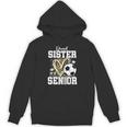 Proud Sister Of A 2026 Senior Soccer Graduation Leopard Unisex Hoodie