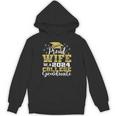 Proud Wife Of 2024 College Graduate Family 24 Graduation Unisex Hoodie