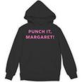 Punch It Margaret Vintage Retro 1980's Nostalgia Unisex Hoodie