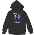 Purple In Memory Of Little Girl Daughter Epilepsy Awareness Unisex Hoodie