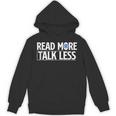 Read More Talk Less Introvert Unisex Hoodie